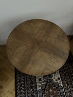 Art deco asztal, kör alakú