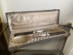 Art Deco Francia Saláta Szervírozó Készlet