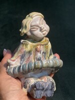 Szép kis keleti figura , art deco kis szobor