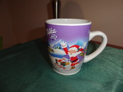 MILKA  Télapós-Karácsonyi bögre német