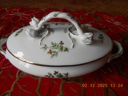 Hollóházi Erika mintás ritka bonbonier