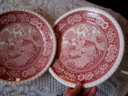 2 Villeroy & Boch Rusticana pink  25 cm lapos tányér