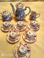 Zsolnay pillangó mintás kávés készlet