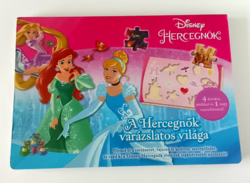 Disney Hercegnők - A Hercegnők varázslatos világa kirakós mesekönyv