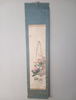 Japán antik fali tekercs c1920-40