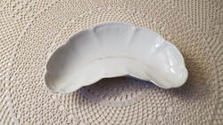 Fehér,porcelán csontostányér