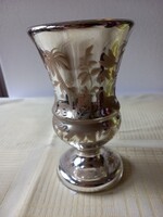 Dupla falú foncsorozott üveg kehely