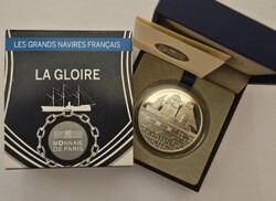 Ezüst francia emlékérme – 10 Eurós "La Gloire" (2013)