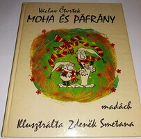 1985.Václav Ctvrtek - Moha és Páfrány RITKA képes mese könyv képek szerint MADÁCH POZSONY