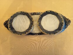 Zsolnay Pompadour III szendvicses/süteményes 7 részes készlet