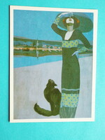 Képeslap (71) - Faragó Géza - Tungsram-plakátterv