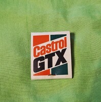 Régi, retró Castrol reklám gyufa az 1970-es évekből,  motorversenyről. Hibátlan.,nem használt