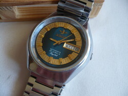 Hollóházi a very rare and beautiful Swiss automatic watch from the 1970s