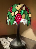 Szecessziós asztali lámpa Tiffany stílusú. 2501 19