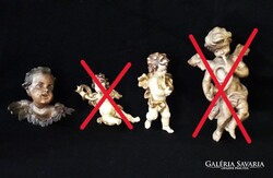 2 db "barokk" kis angyal / Fafaragás.