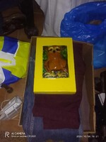 Baglyot ábrázoló fali samott kép