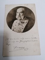 I. Ferenc József időskori portréja saját aláírásával    1019