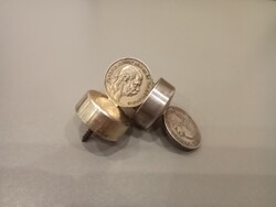 Ezüst Ferencz József dísz dugó jelzett