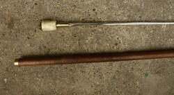 Rák markolatú tőrösbot, sétabot, túrabot kihúzható pengés