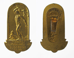 Tornász Világbajnokság Budapest 1934 jelvény - Toldi / Cserkészbolt