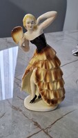 Antik Német porcelán táncos lány