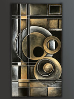 Kincsesláda-akrilfestmény