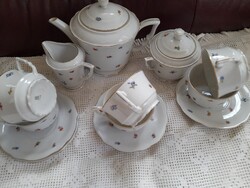 Zsolnay manófüles teás készlet