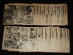 Korcsmáros Pál Úrhajótöröttek - erotikus, sci-fi képregény Képes Újságból 35 folytatás