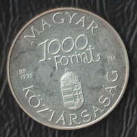 1000 Forint 1995 Régi dunai hajók. Hableány.