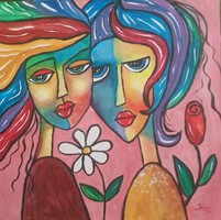 B.Tóth Irisz-ABSZTRAKT festmény