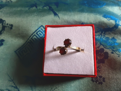 Gránátköves aranygyűrű!