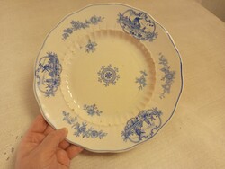 Szalagos Herend jelzésű antik herendi tányér