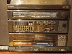 Retro MATSUI hifi rendszer