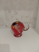 Muránói üveg elefánt