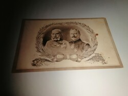 Első világháborús ritka propaganda képeslap 1914-ből Ferenc József és Ferenc Ferdinánd   1046.