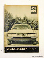 1970 április 6  /  autó-motor  /  Újság - Magyar / Havilap. Szs.:  6486