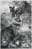 Ismeretlen művész „Vadászat”