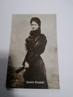 Erzsébet Királyné (Sisi) fotóképeslap, korabeli portré  B. K. W. I. kiadás     1076.