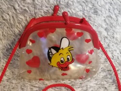 Retro nyakba akasztható gyerek erszény