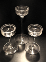 Retro IKEA BLOOMSTER 1999 3db-os gyertyatartó, mécsestartó szett