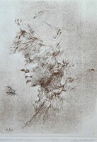 Almássy Aladár „Gémeskutat néző Mózes”