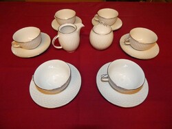 Zsolnay Babos platina teáskészlet