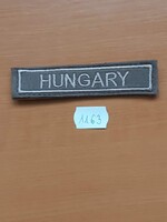 MH HÍMZETT HUNGARY SIVATAGI TÉPŐZÁRAS 1163.