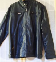 VADI UJ SELYEM BÉLÉSES ZIPPES PUHA MŰBŐR DZSEKI  5X