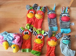 Lábra való csörgők babáknak - Rattles for babies feet