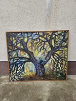 Gál Lajos Extrém Kompozíció kortárs festmény