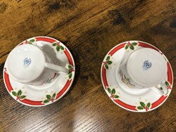 2 személyes Hollóházi mokkás készlet