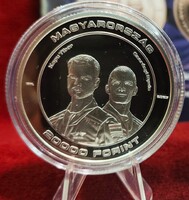 2025. évi Magyar Űrrepülés ezüst emlékérme  (Kapu Tibor)