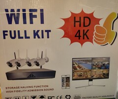 WIFI-XM04-100 4 kamerás vezeték nélküli megfigyelő rendszer