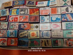 Régi gyufacímke gyújtemény